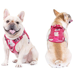 AUROTH arnés táctico rosa camuflaje, hebillas rápidas para ponérselo con facilidad.