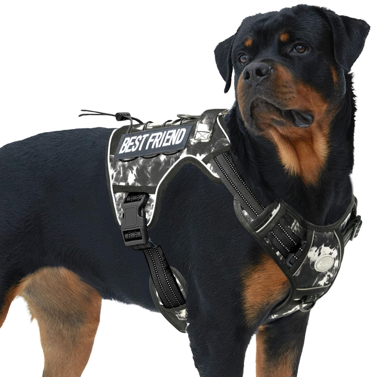 AUROTH arnés táctico para perro con ajuste rápido y comodidad duradera
