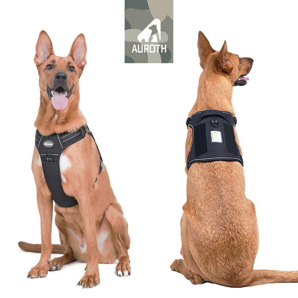 AUROTH arnés táctico para perro grande – guía de tallas para ajuste correcto