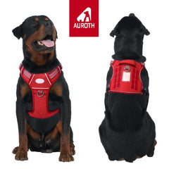AUROTH arnés táctico para perro grande con ajuste rápido, ponlo y quítalo fácilmente