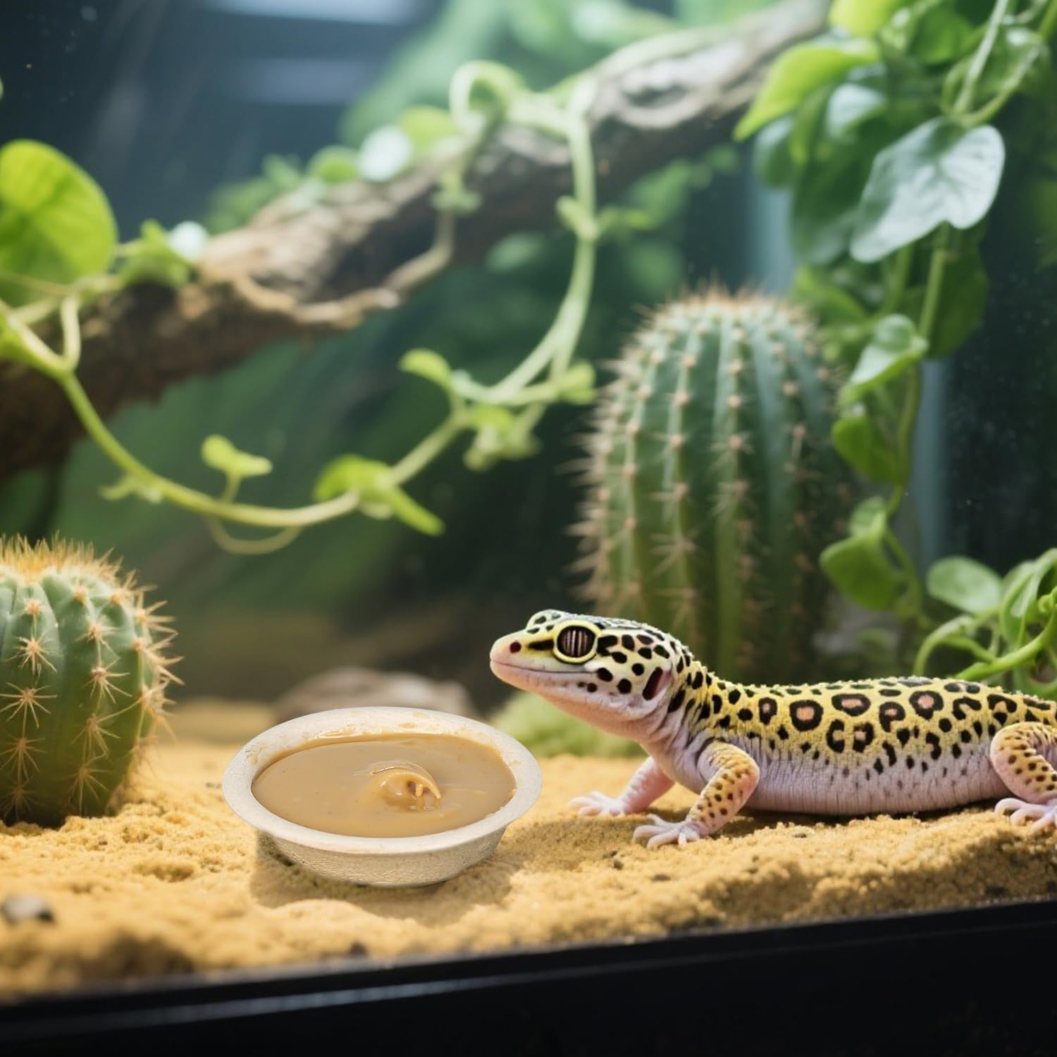 Uso en terrario AUTSEEYS, ideal para geckos