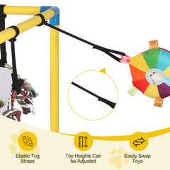 Autyomo Puppy Play Gym: entretenimiento mental para cachorros activos.