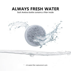 AVELORA 19oz, grande capacité, idéal pour longues sorties et voyages avec chien.