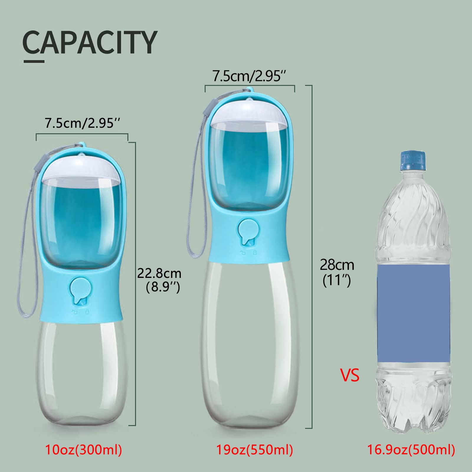 Design léger et portable se glisse facilement dans une poche ou sac à dos.