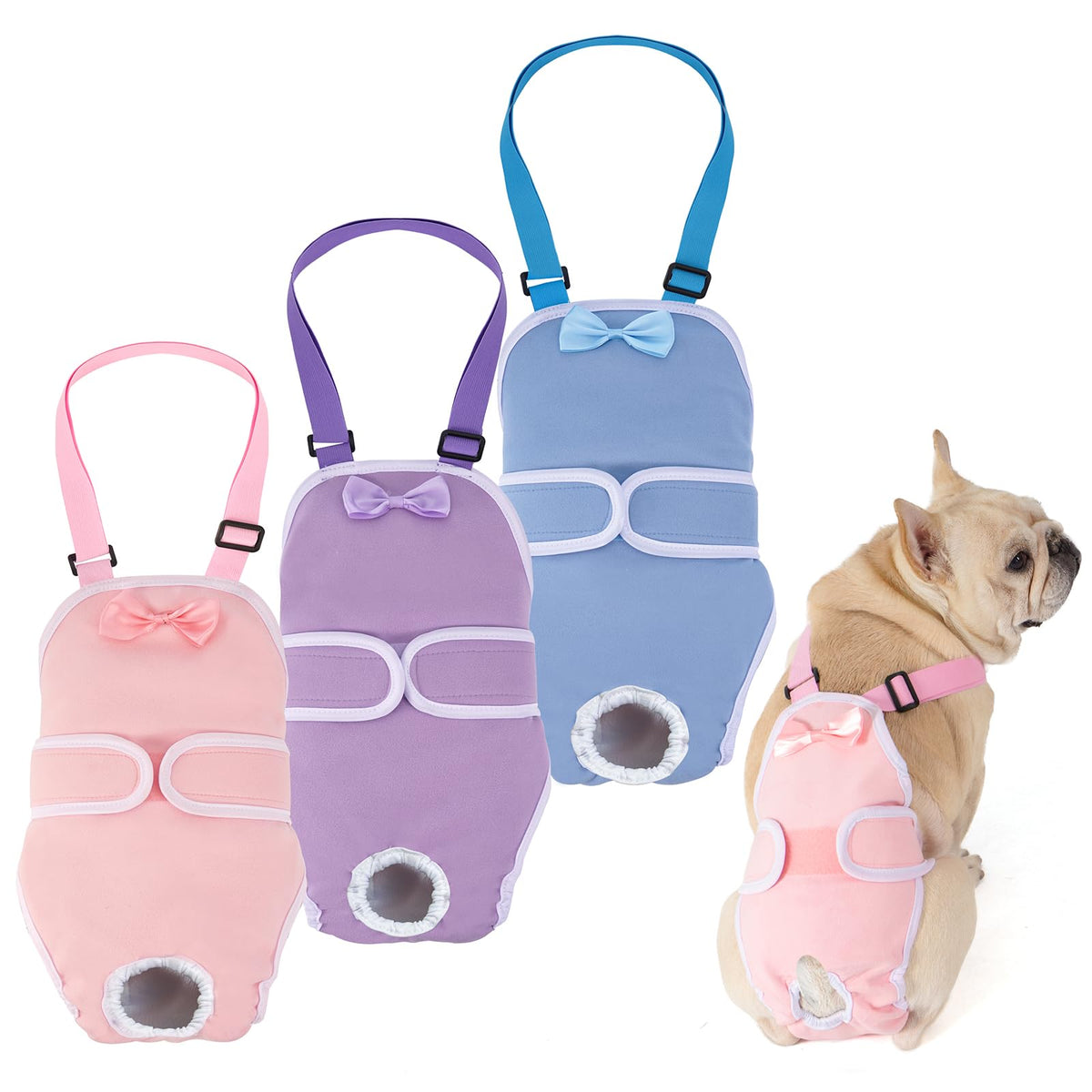 Avont Frenchie: pañales de una pieza con ajuste seguro para uso diario