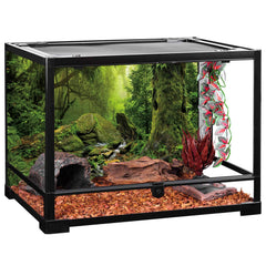 AWERT fondo acuario ambiente natural con vegetación, fácil de aplicar