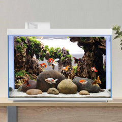 AWERT fondo acuario ambiente sereno: crea un hábitat agradable y estético para tu acuario.