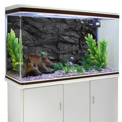 Fondo AWERT de acuario, escena de roca para terrario, sensación de profundidad.