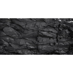 Fondo AWERT de acuario con piedra negra, añade profundidad y color realista.