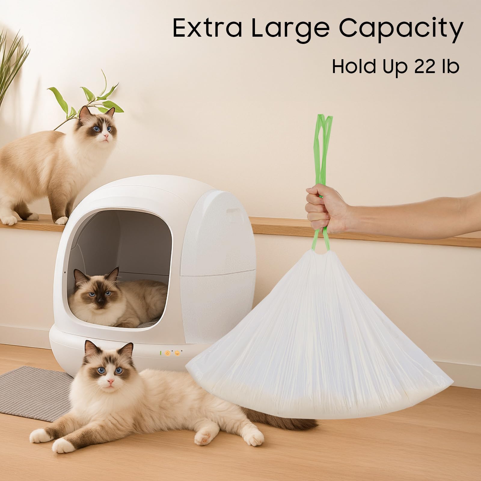 AWoHH bolsas para gato, tamaño 46x32 cm para modelos compatibles.