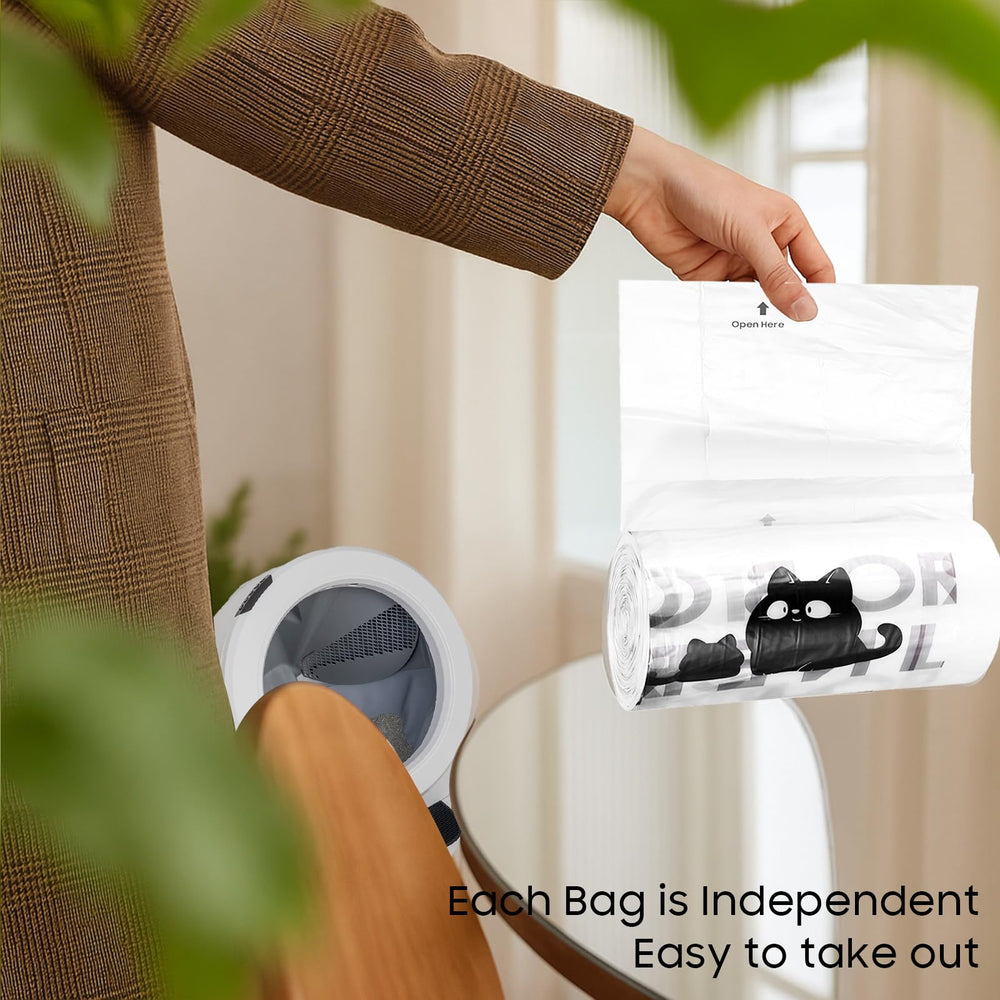 AWoHH bolsa gruesa con control de olores para 9-11 galones de caja.