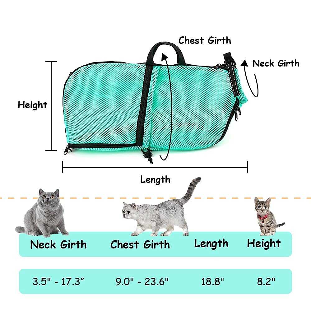 AWOOF talla ajustable para gatos pequeños, medianos y grandes