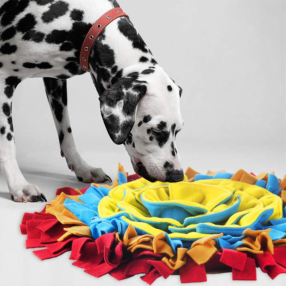 AWOOF alfombra de olfato para perros en exterior, ideal para viajes.