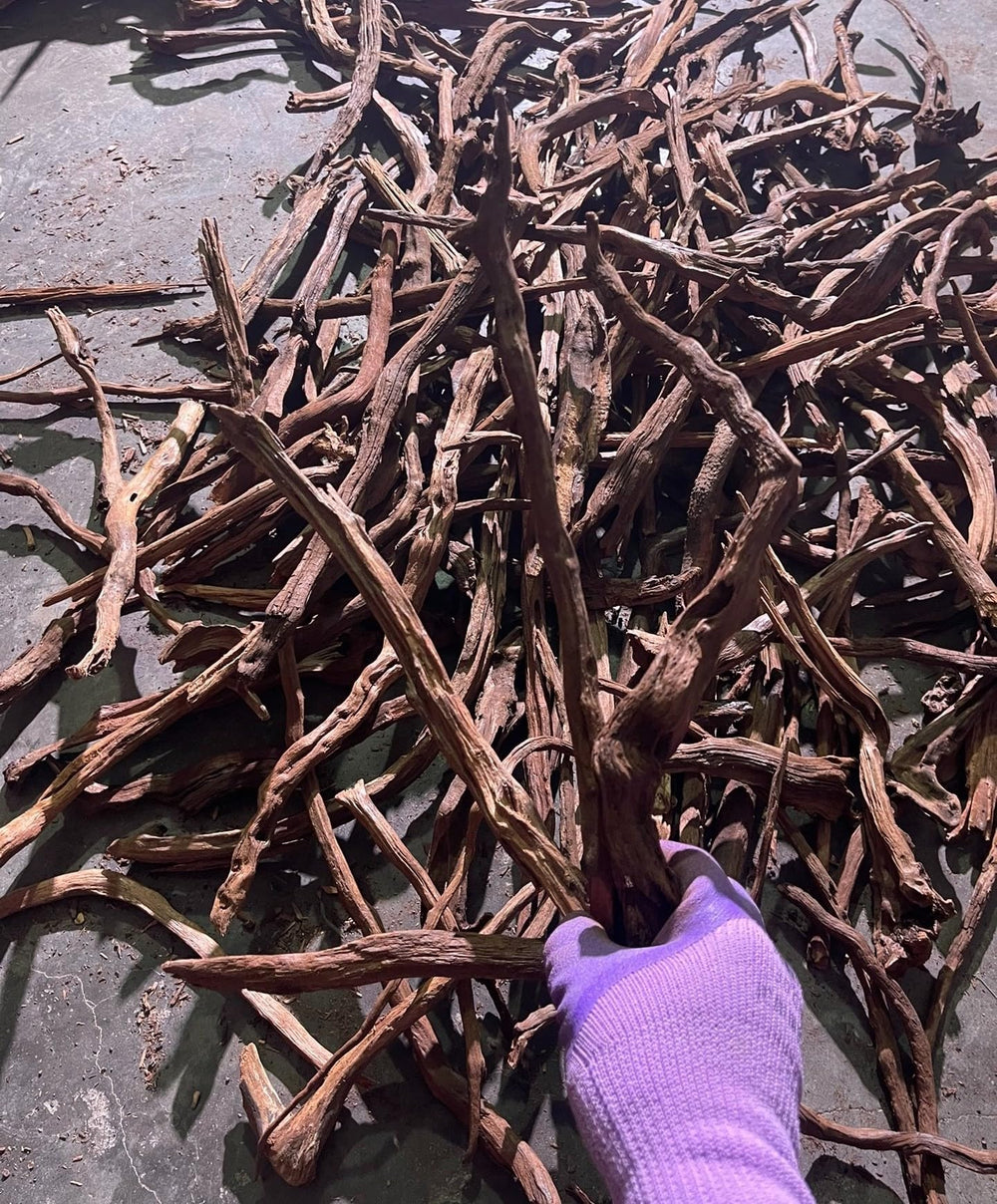 AWXZOM Madera flotante pretratada para acuario, lista para uso inmediato.