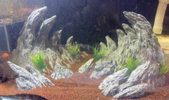 AWXZOM Soul Valley escena acuario 3D, añade profundidad al paisaje submarino.