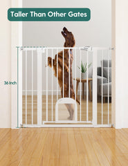Babelio puerta para gato con ajuste izquierdo-derecha para comodidad