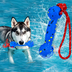 BABORUI Juguete flotante para perros, fácil de localizar en la piscina