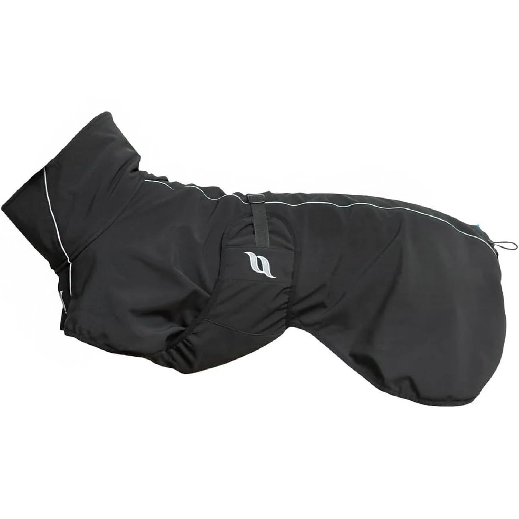Back on Track Bark Coat frente detalle, libertad de movimiento para perros activos