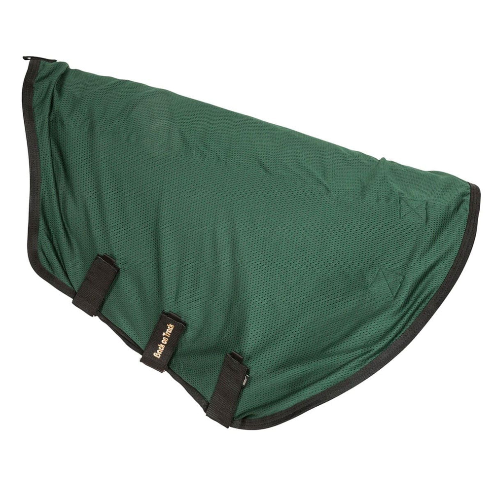 Cobertor de cuello Back on Track Royal Deluxe verde para comodidad y protección de la crin.