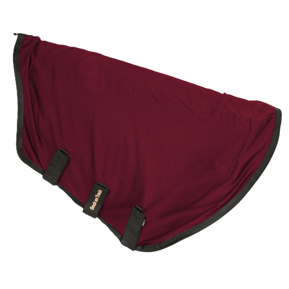 Back on Track Royal Neck Cover Deluxe en vino: cobertor de cuello para mayor confort diario del caballo