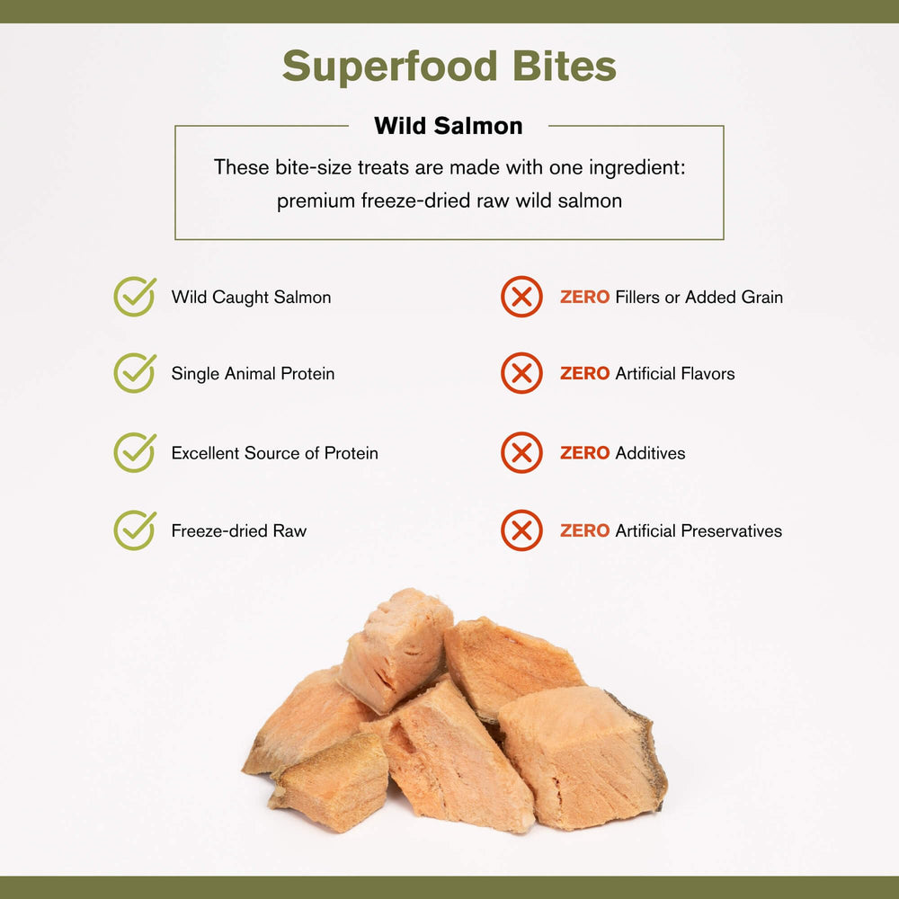 BADLANDS RANCH Sin aditivos salmon, snack simple y puro para dietas sensibles.