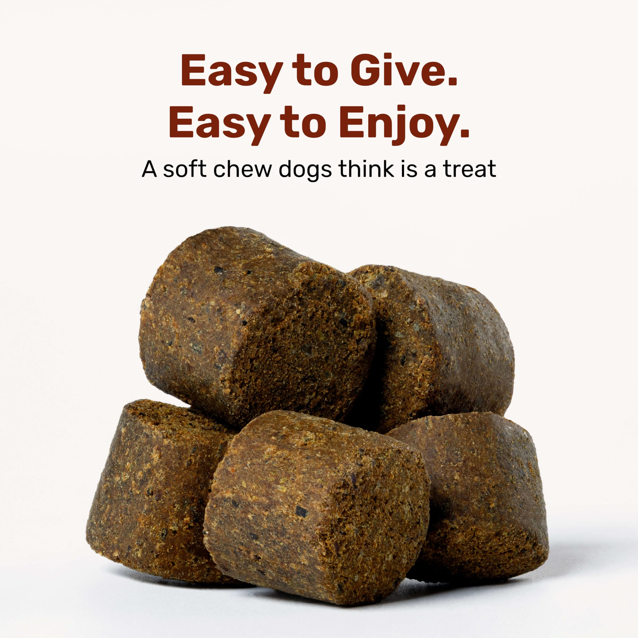 Badlands Ranch masticables suaves con textura agradable para perros.