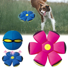 BADWALT FlidRunest, pelota voladora para juego activo de perros y gatos.