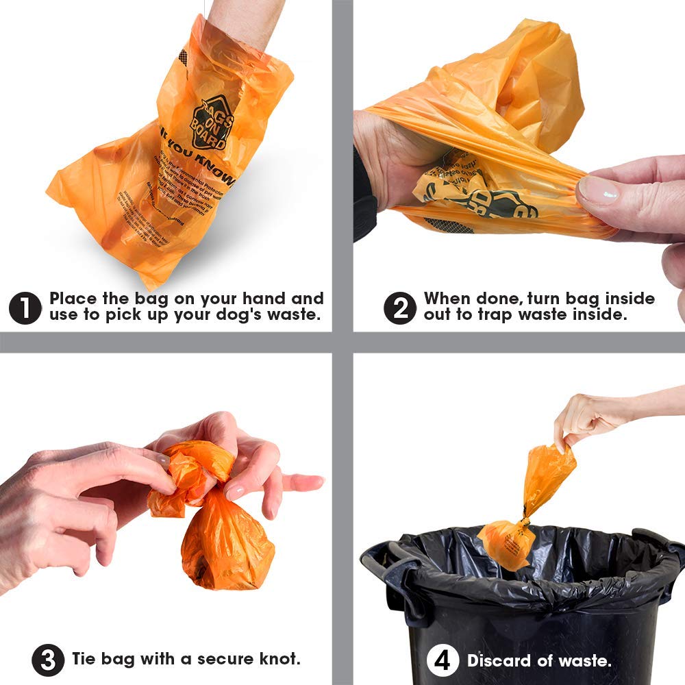 Bags On Board: 315-bolsas-excrementos-perro en caja para mayor tranquilidad