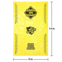 Bags on Board - bolsas resistentes para desechos, protección contra fugas