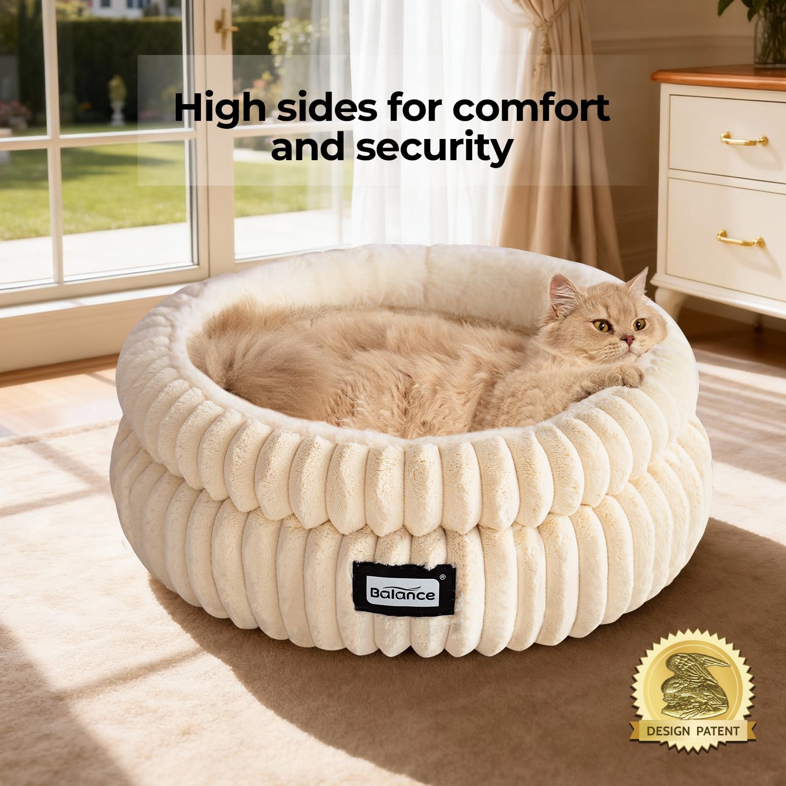 Cama BALANCE con base antideslizante para seguridad