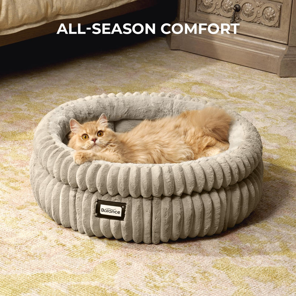 BALANCE funda lavable para cama gato, mantenimiento sencillo.
