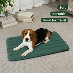 BALANCE: base antideslizante en cama de jaula para perro para estabilidad.