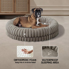 BALANCE cama donut con fondo antideslizante, seguridad en superficies.