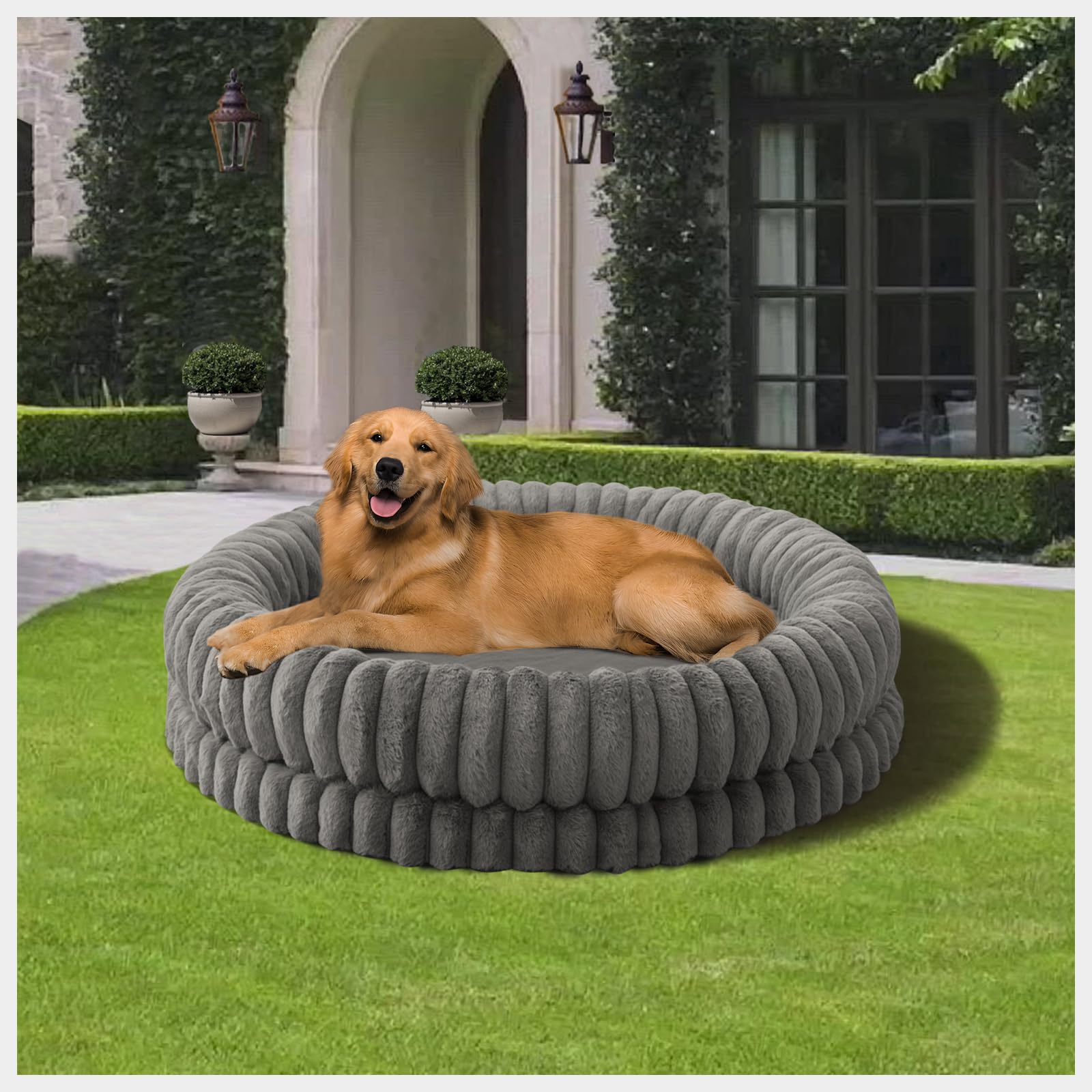 BALANCE Cama para perros que duermen acurrucados, sensación de seguridad.