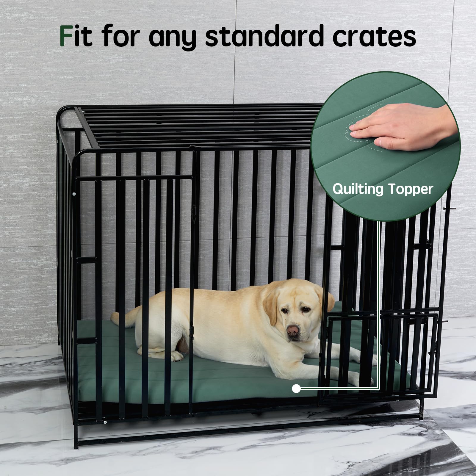 BALANCE Fondo antideslizante mantiene estable la cama de perro