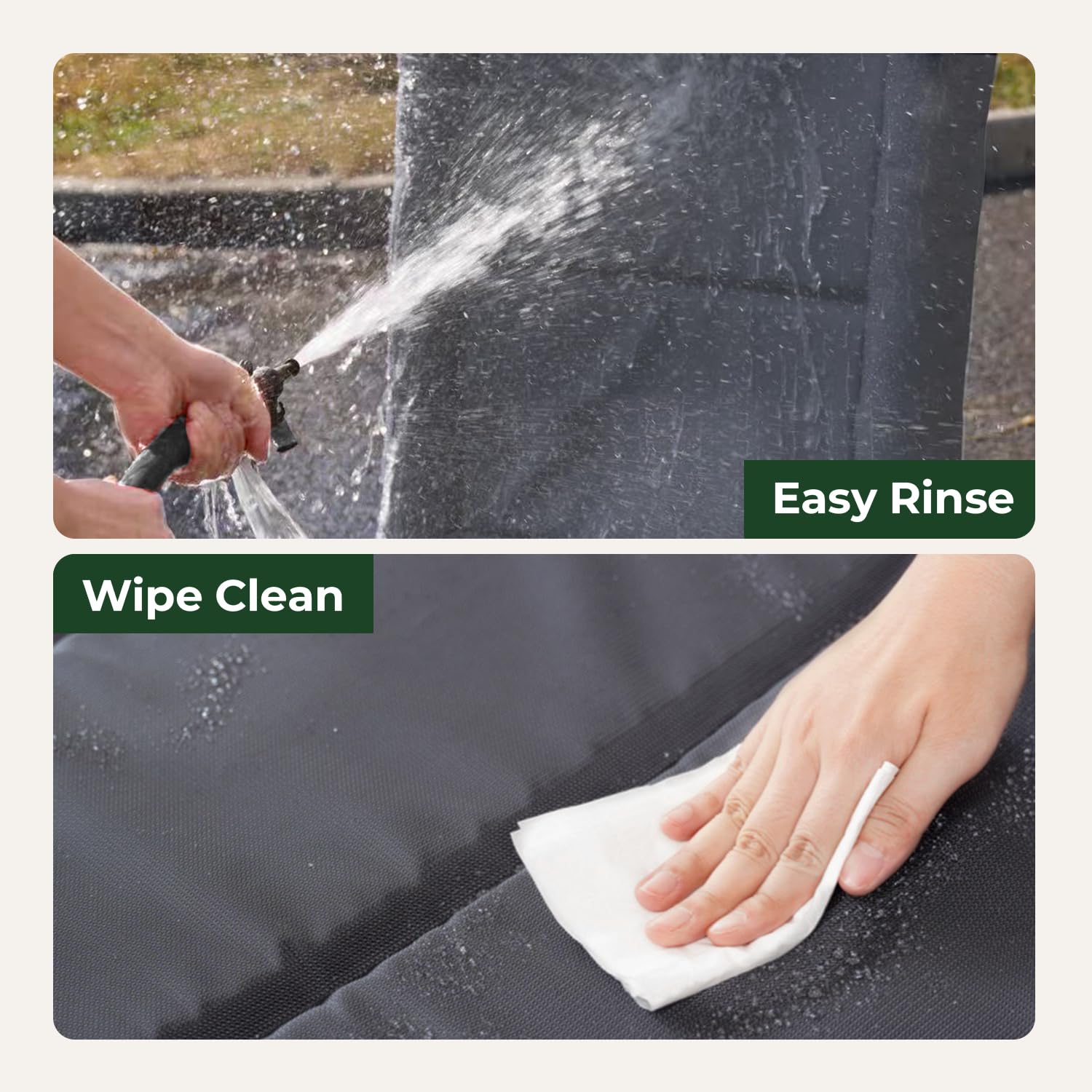 Funda impermeable BALANCE, limpieza rápida y sencilla.