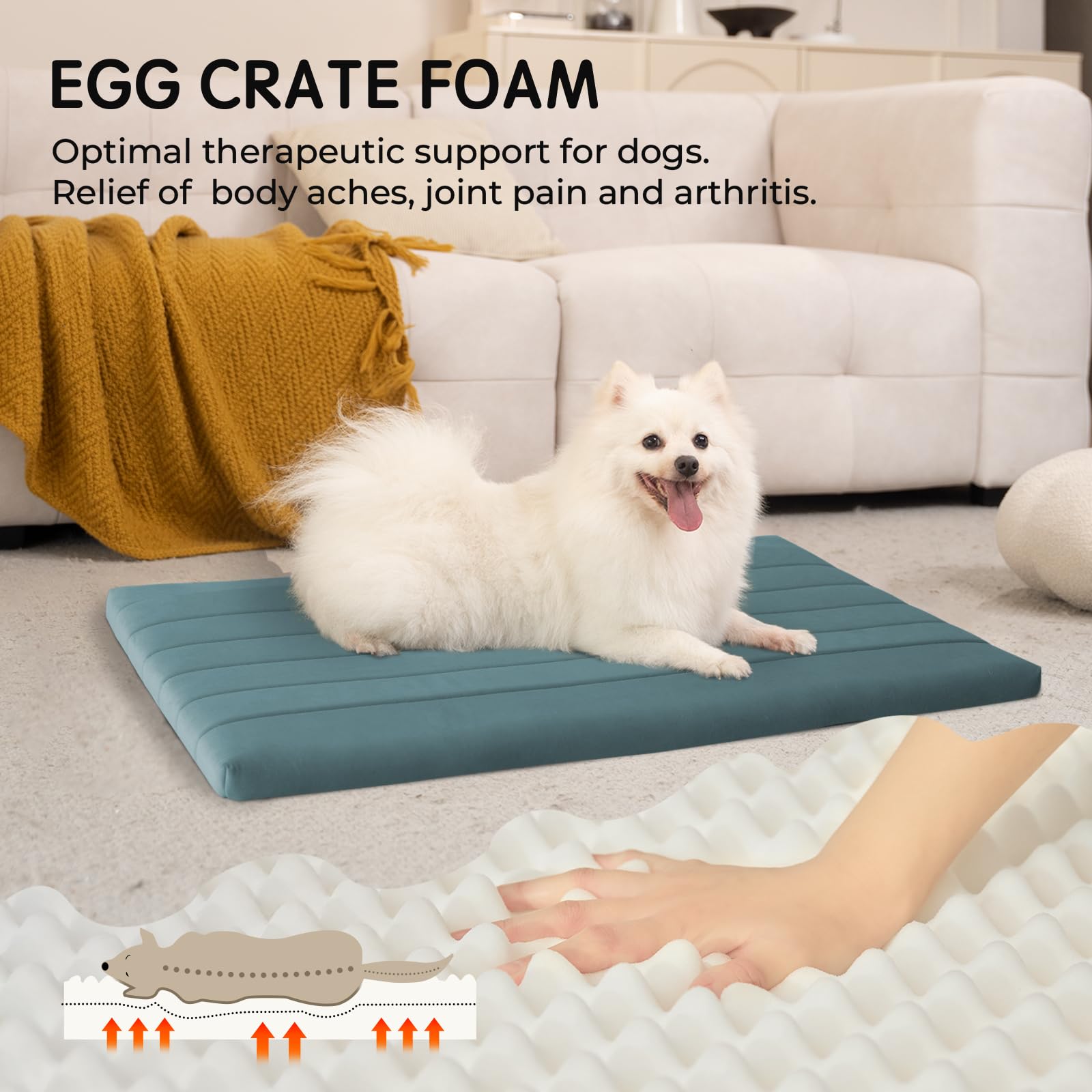BALANCE cama para jaula con forro impermeable protege la espuma