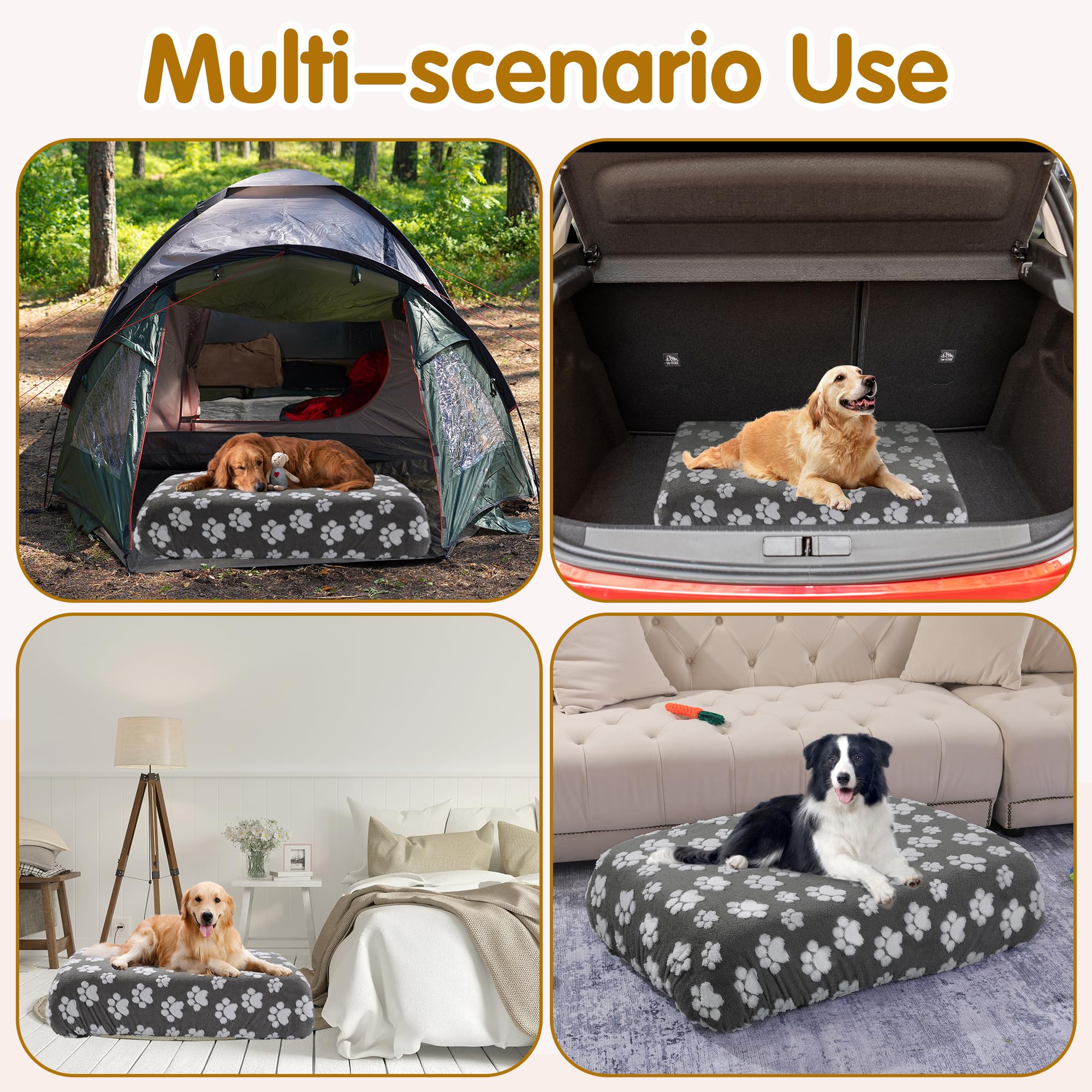 BALAPET funda anti-deslizante para cama de perro descanso estable