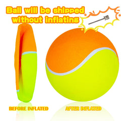 Pelota de tenis Banfeng grande para fomentar actividad física.