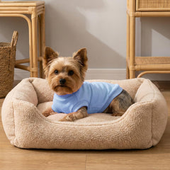 baobicute camiseta perro triple pack dorso, muestra el diseño y acabado suave