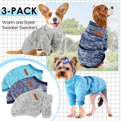 Baobicute sudadera perro detalle elástico, fácil de poner y quitar.