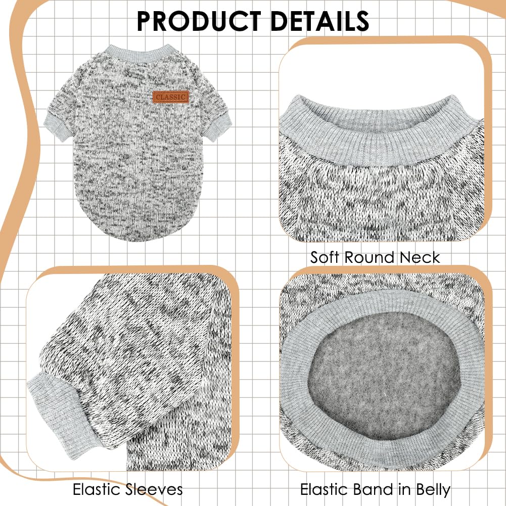 Baobicute sudadera para perro pequeño, diseño clásico para cualquier atuendo.