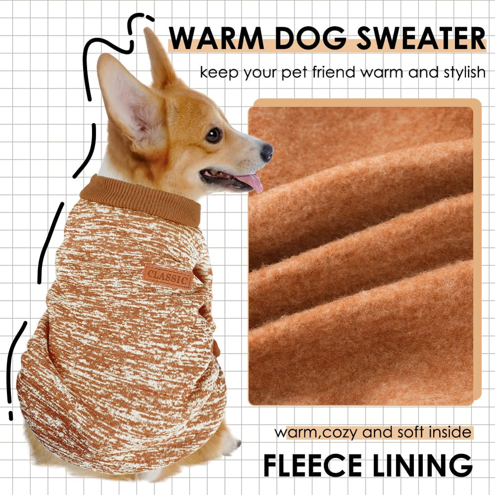 Baobicute sudadera para perro pequeño, enfoque frontal para mayor visibilidad.
