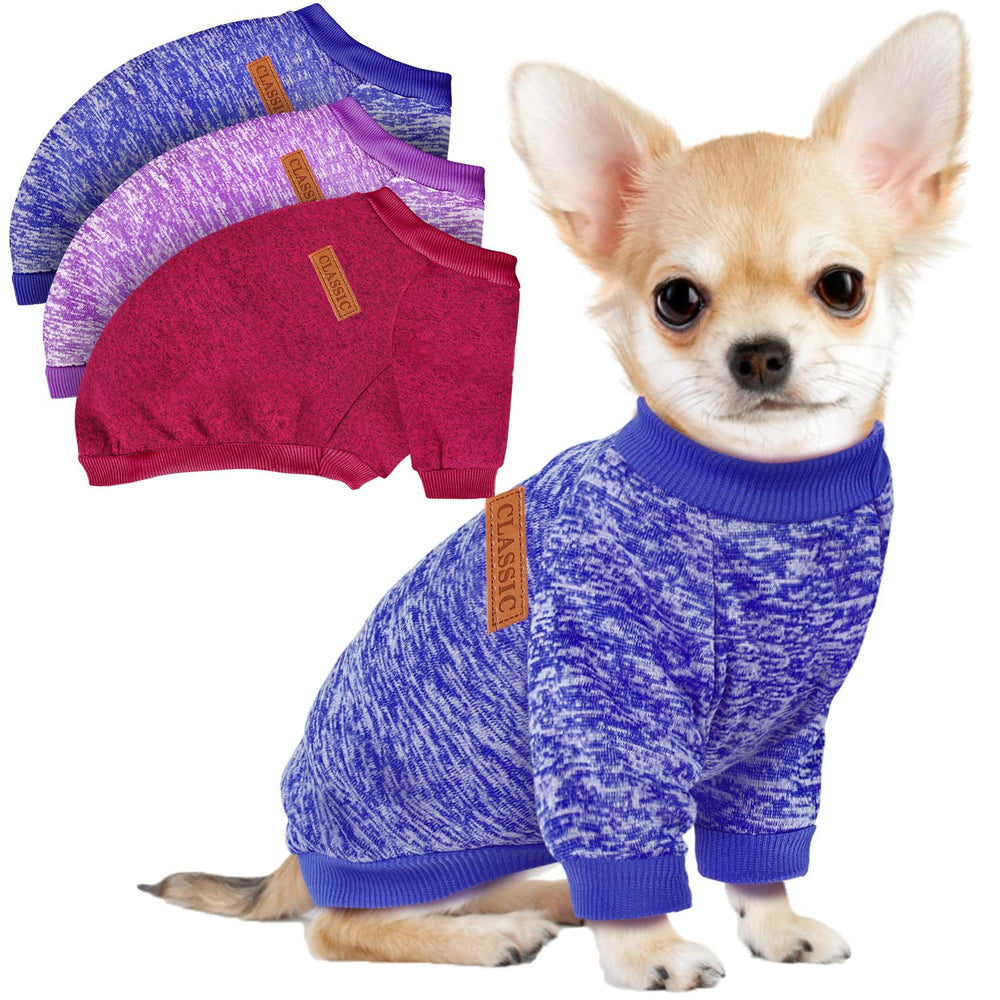 Baobicute sudadera para perro pequeño, frente, mantiene abrigado durante paseos