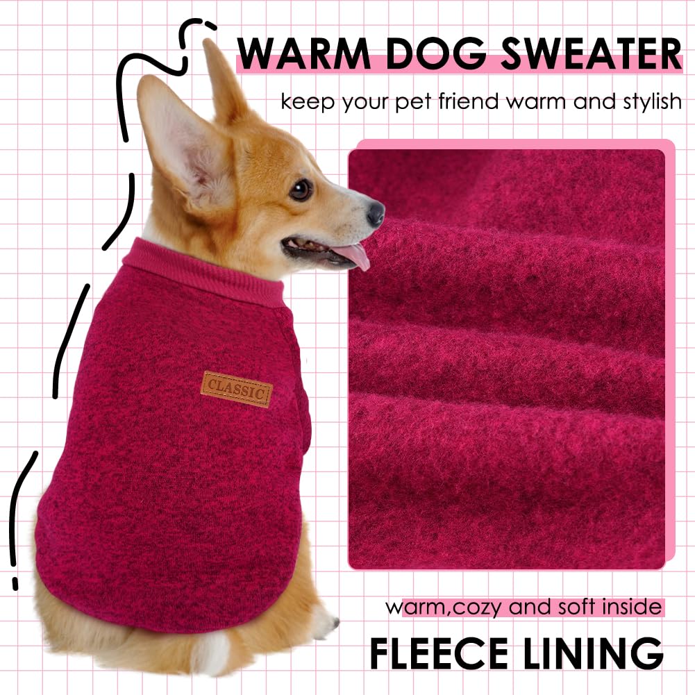 Baobicute suéter para perro pequeño, diseño de doble tono, ideal para salidas con estilo.