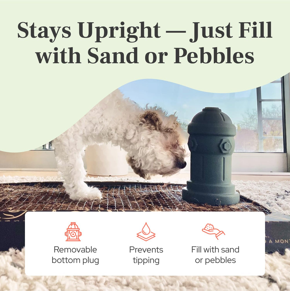 Bark Potty limpieza rápida gracias a la silicona suave.