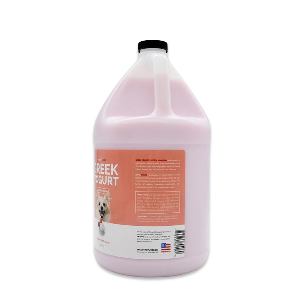 Bark2Basics champu perro crema fresa aroma rico para baño