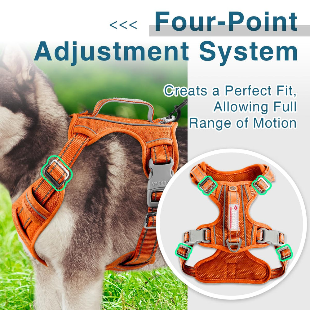 Arnés BarkBay ajustable para perros grandes, ajuste cómodo