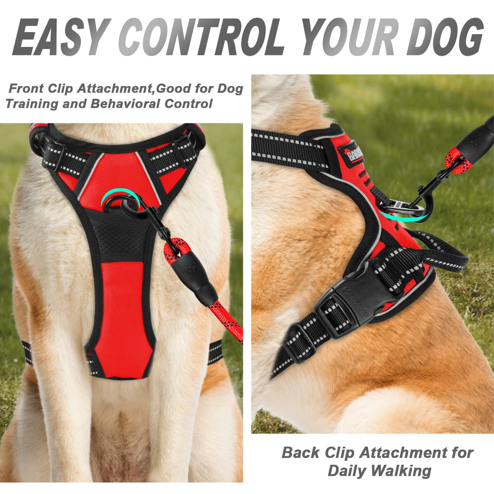 Manija superior BarkBay para control adicional y manejo seguro.