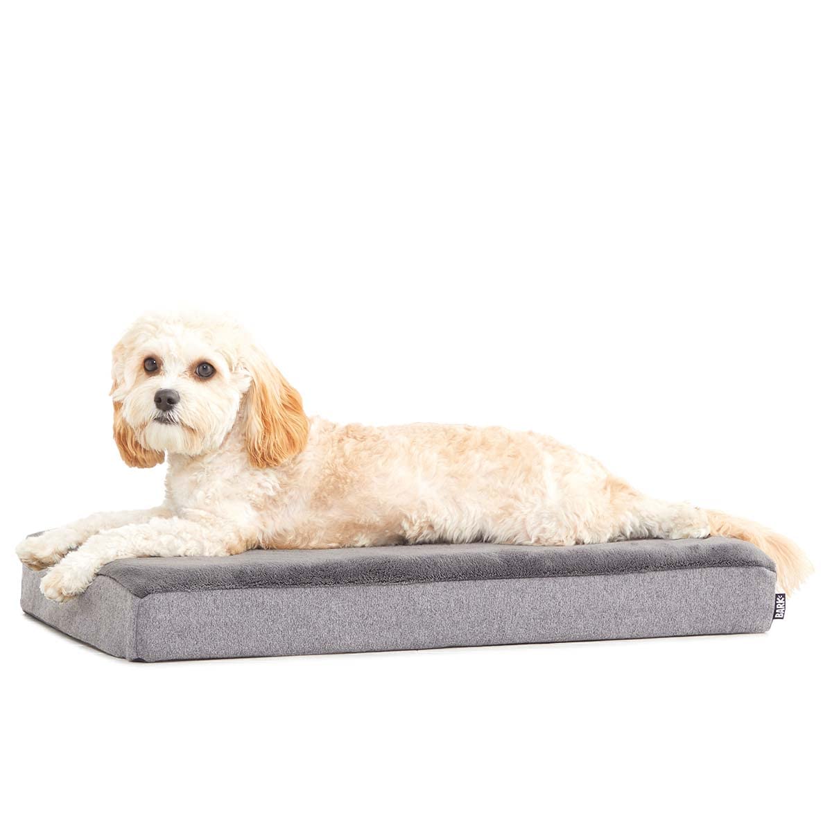Barkbox cama ortopédica con espuma de memoria para soporte de articulaciones.